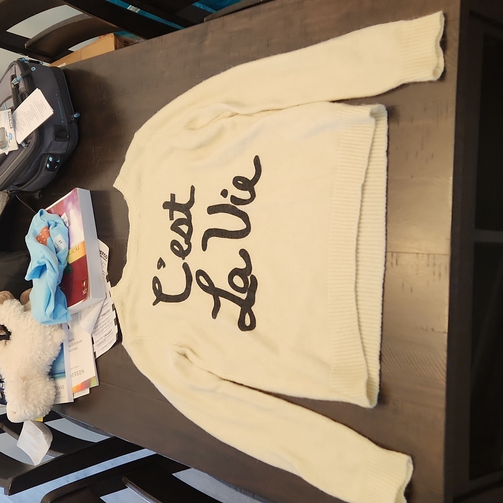 C'est La Vie Sweater